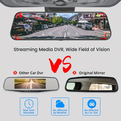 1080P přední a 720P zadní palubní kamera s dotykovou obrazovkou