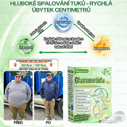 🌿🌿Doporučeno Fakultní nemocnicí Motol ·  Oficiální prodejna BENU | 🎁 𝐆𝐞𝑒𝑙𝑒𝐦𝐨𝐧® Glum𝐚𝐬𝐞tide 8 v 1 – Zeštíhlující nano mikrojihlový náplast 🇨🇿 Jen 1× denně ✅ Viditelné změny za 7 dní – na obezitu, kardiovaskulární zdraví, diabetes a kloubní problémy