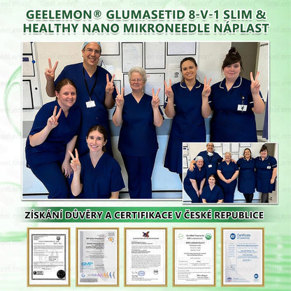 🌿🌿Doporučeno Fakultní nemocnicí Motol ·  Oficiální prodejna BENU | 🎁 𝐆𝐞𝑒𝑙𝑒𝐦𝐨𝐧® Glum𝐚𝐬𝐞tide 8 v 1 – Zeštíhlující nano mikrojihlový náplast 🇨🇿 Jen 1× denně ✅ Viditelné změny za 7 dní – na obezitu, kardiovaskulární zdraví, diabetes a kloubní problémy
