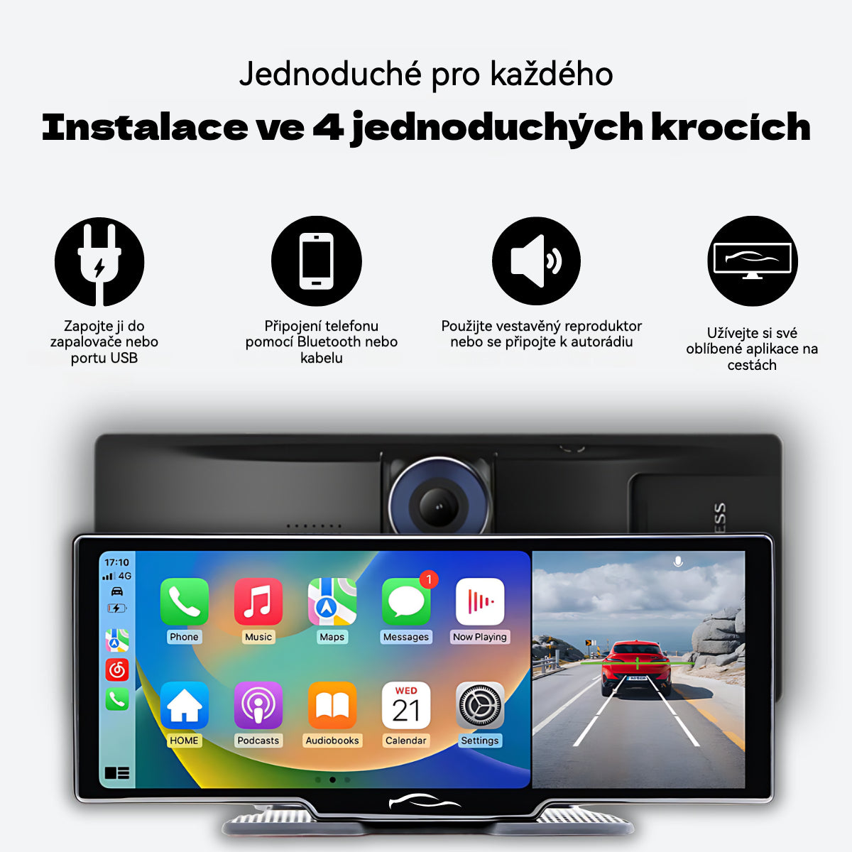 CarPlayBox™ Pro s podporou CarPlay a Android Auto