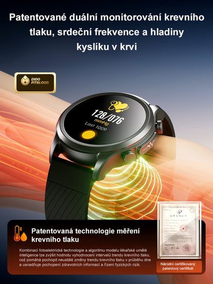 Chytrý hodinky Watch5 s monitorováním zdraví